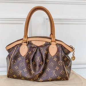 Louis Vuitton brown handbag